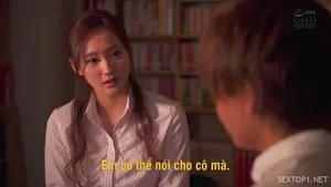 Địt nhau tại lớp học cùng cô giáo vú to lồn rậm